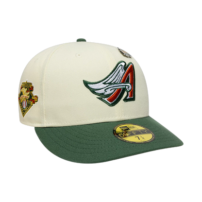 New Era 59FIFTY Anaheim Green - cream, green | Saturday Concept