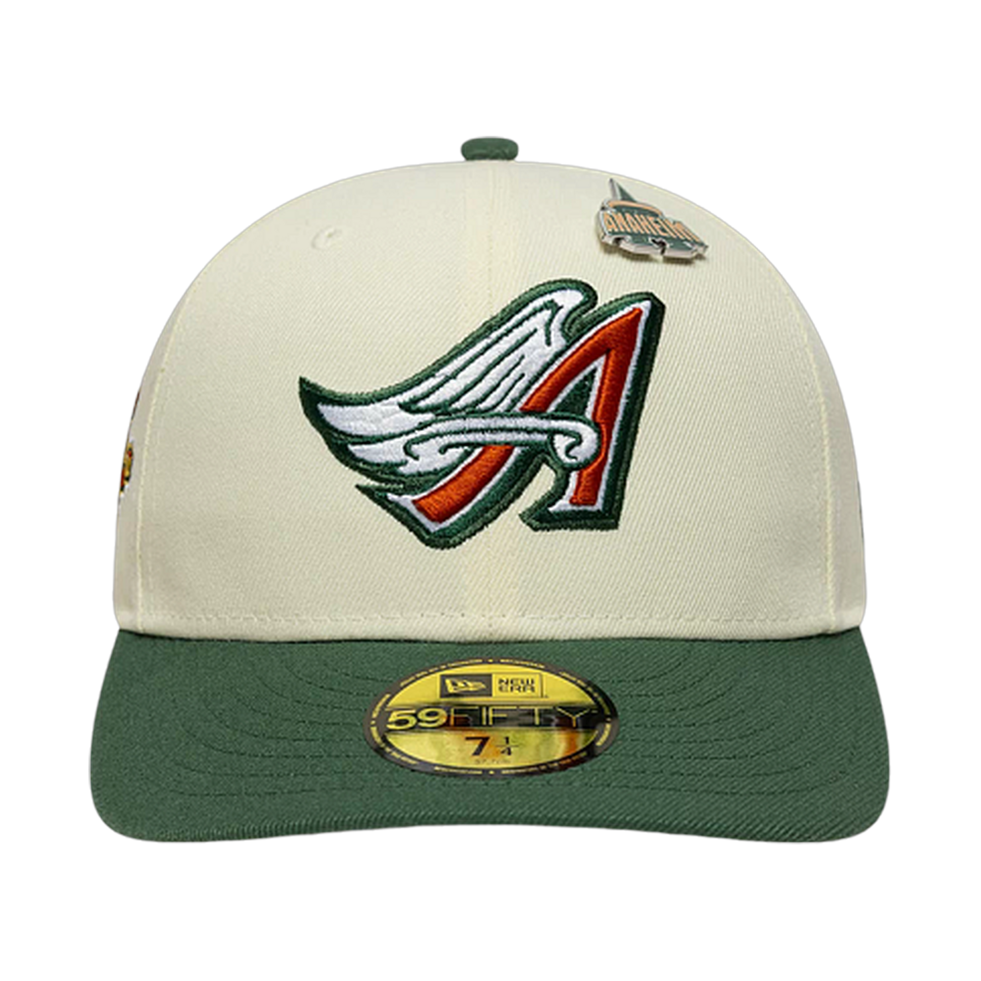 New Era 59FIFTY Anaheim Green - cream, green | Saturday Concept