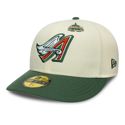 New Era 59FIFTY Anaheim Green - cream, green | Saturday Concept