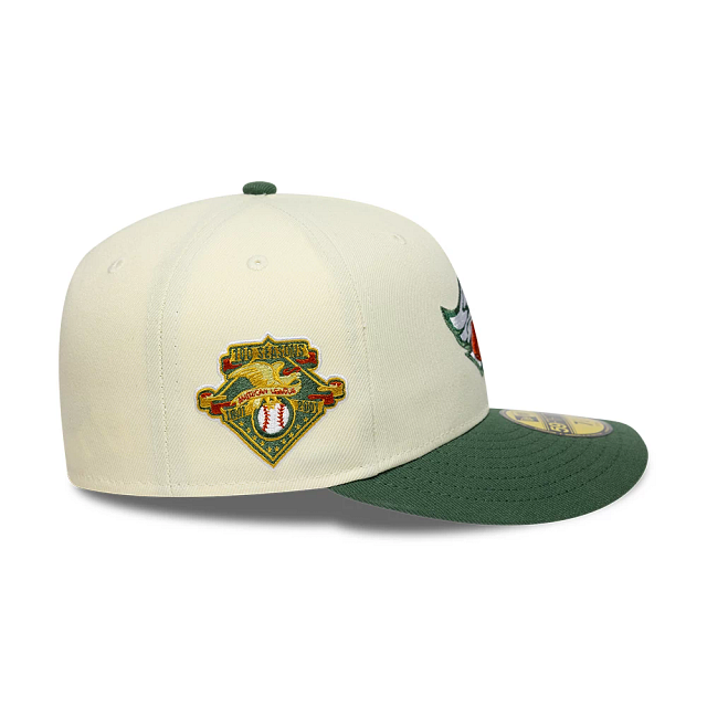 New Era 59FIFTY Anaheim Green - cream, green | Saturday Concept