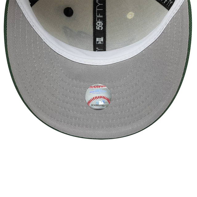 New Era 59FIFTY Anaheim Green - cream, green | Saturday Concept