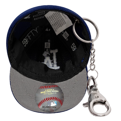 New Era 59FIFTY Keychain LA Blue