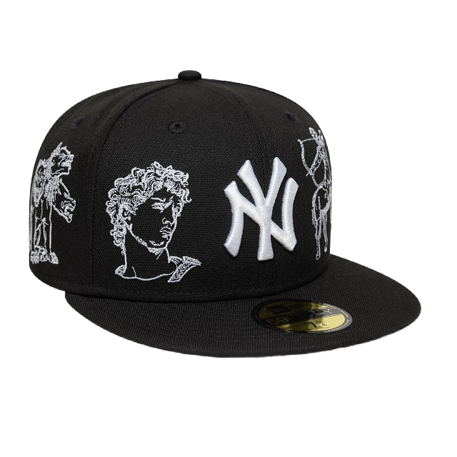 New Era 59FIFTY NY Mythical Black
