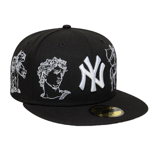 New Era 59FIFTY NY Mythical Black