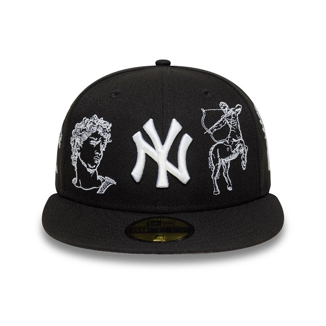New Era 59FIFTY NY Mythical Black