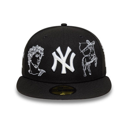New Era 59FIFTY NY Mythical Black