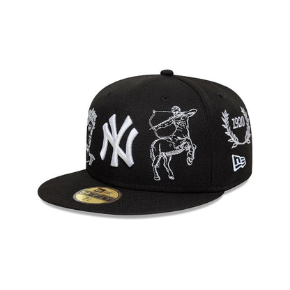 New Era 59FIFTY NY Mythical Black