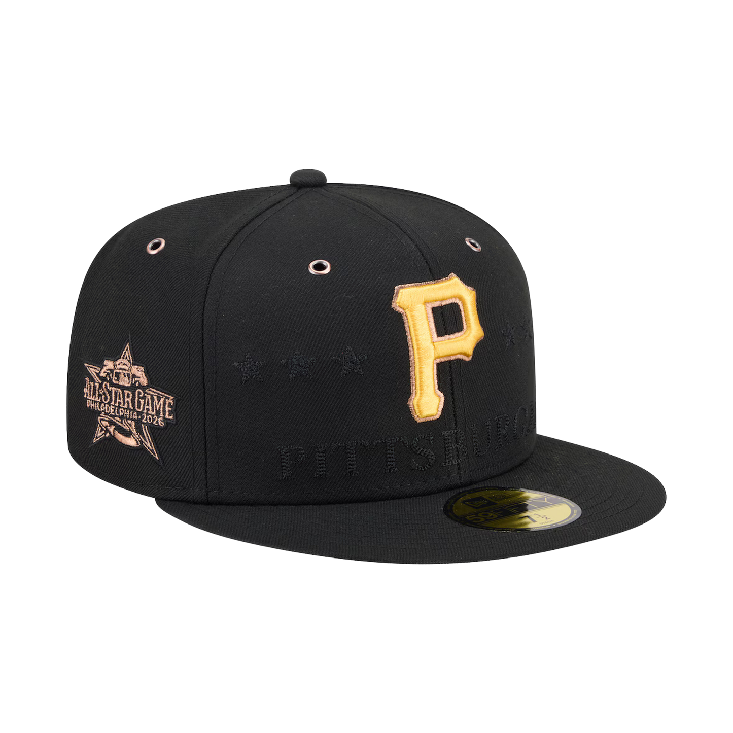 New Era 59FIFTY Pittsburgh Hall Of Fame 2026 Navy - black, yellow | Saturday Concept