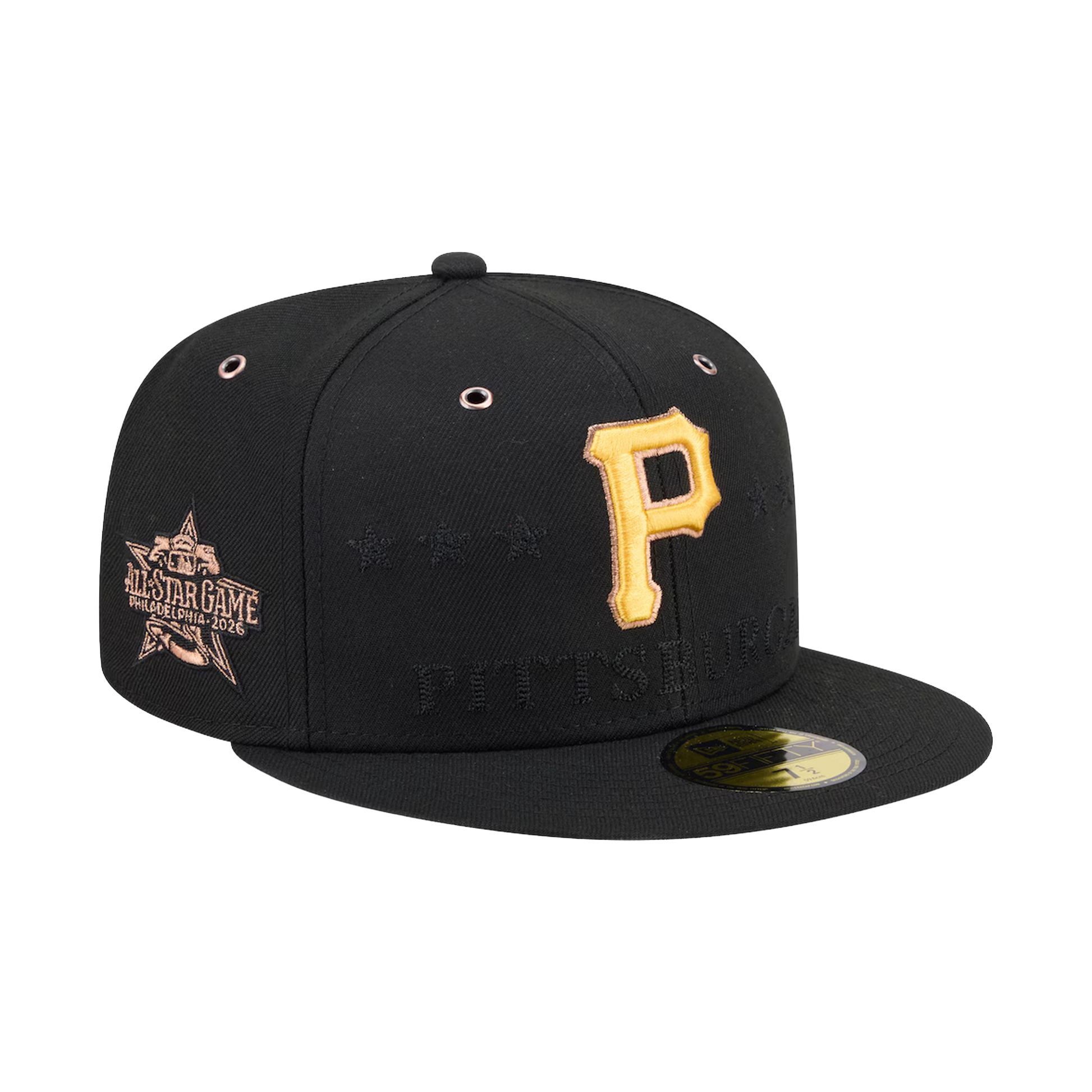 New Era 59FIFTY Pittsburgh Hall Of Fame 2026 Navy - black, yellow | Saturday Concept