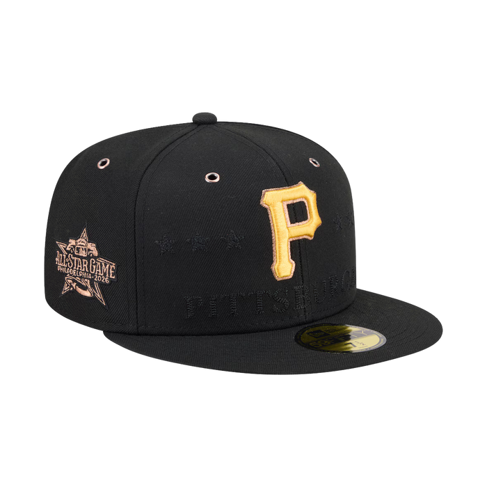 New Era 59FIFTY Pittsburgh Hall Of Fame 2026 Navy - black, yellow | Saturday Concept