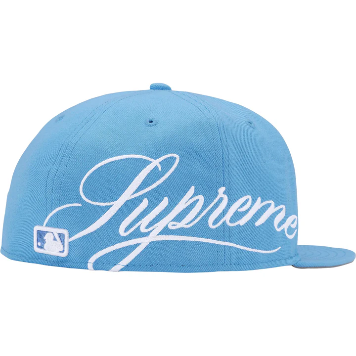 New Era 59FIFTY Supreme NY Blue - blue, white | Saturday Concept