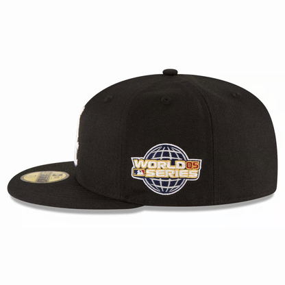 New Era 59FIFTY World Series Chicago White Sox Black - black, white | Saturday Concept