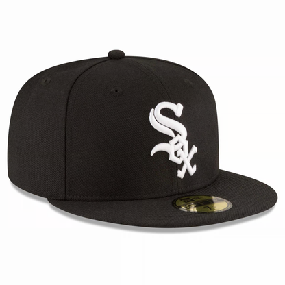 New Era 59FIFTY World Series Chicago White Sox Black - black, white | Saturday Concept