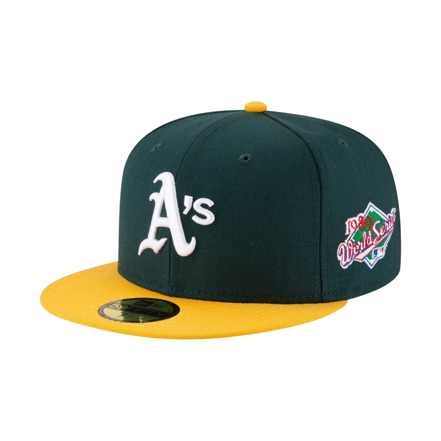 New Era 59FIFTY World Series Oakland Green - green, yellow | Saturday Concept