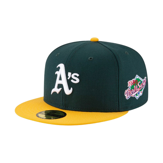 New Era 59FIFTY World Series Oakland Green - green, yellow | Saturday Concept