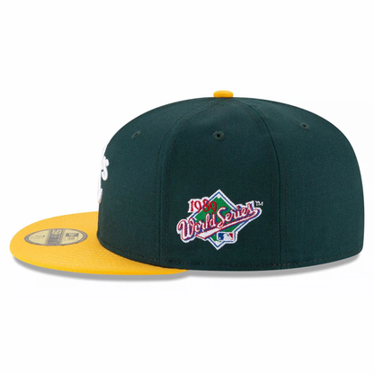 New Era 59FIFTY World Series Oakland Green - green, yellow | Saturday Concept