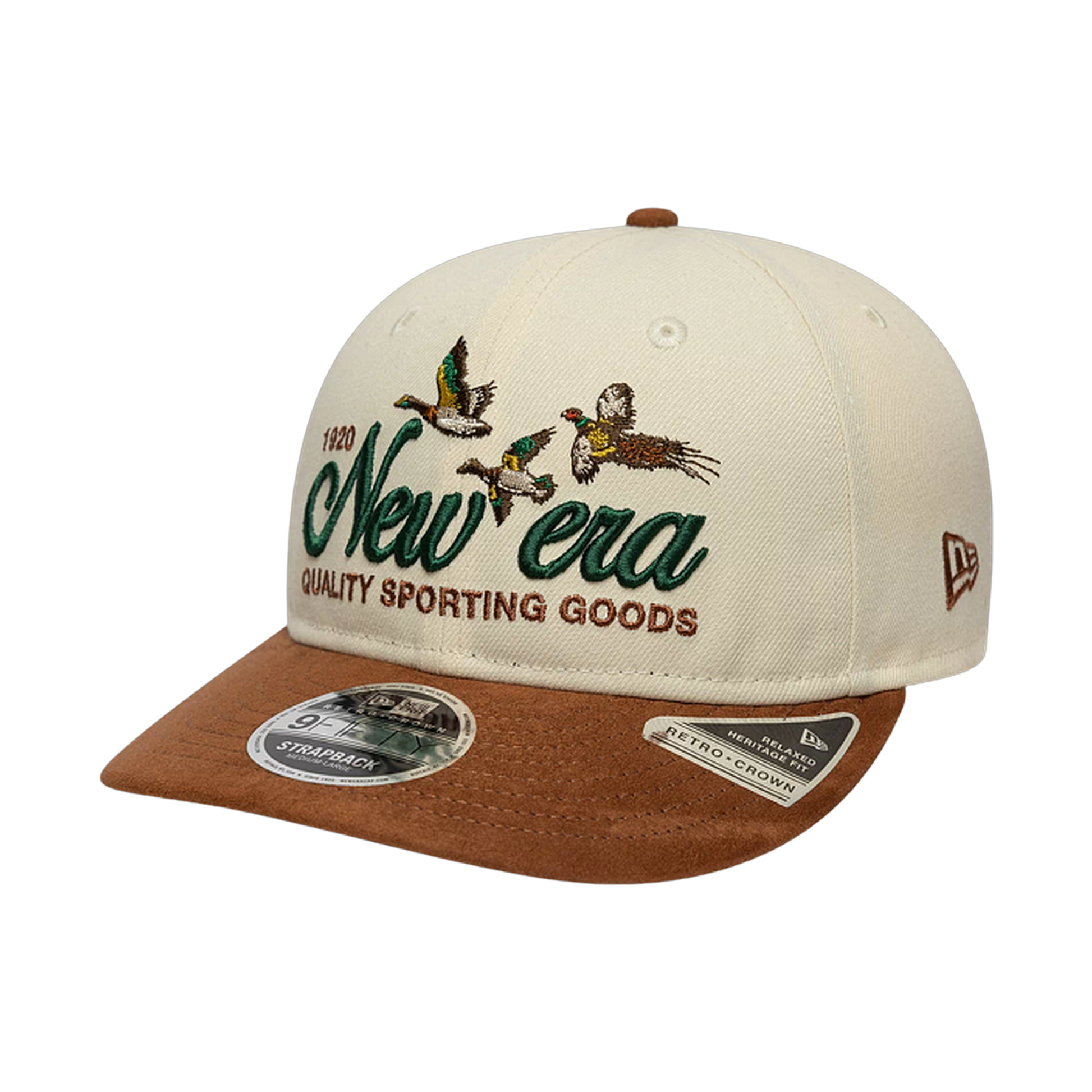New Era 9FIFTY Retro Crown Brown - brown, white | Saturday Concept