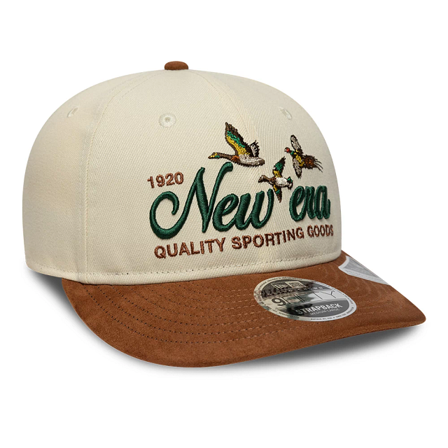 New Era 9FIFTY Retro Crown Brown - brown, white | Saturday Concept