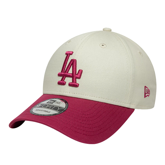 New Era 9FORTY LA Red Cream