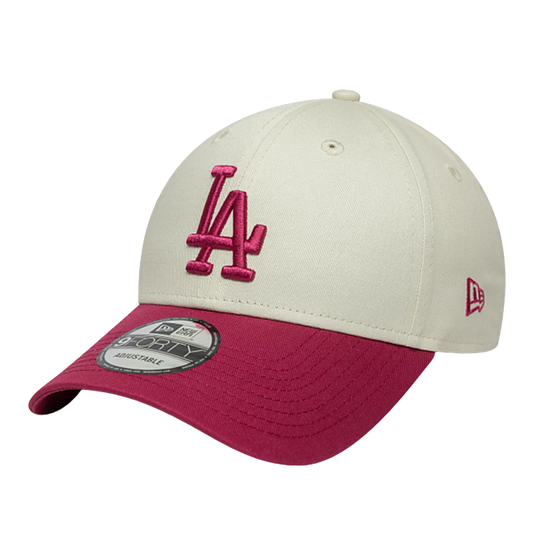 New Era 9FORTY LA Red Cream