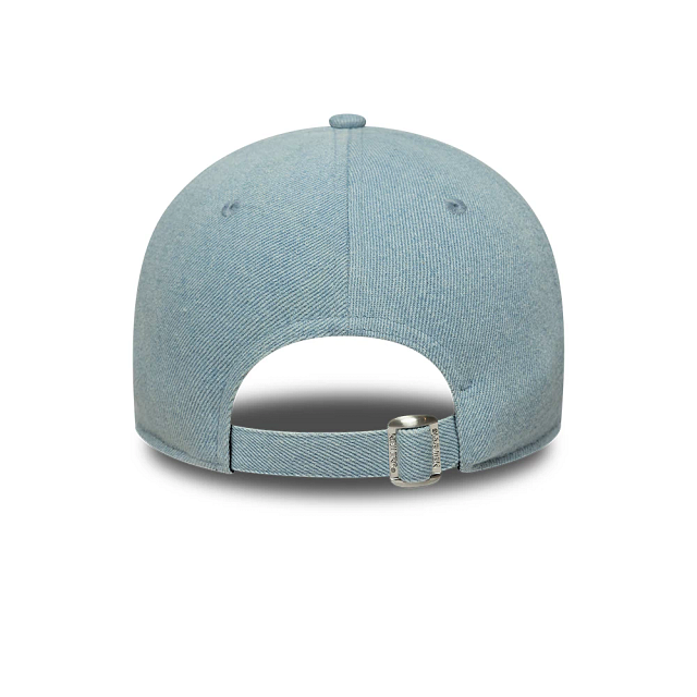 New Era 9FORTY Logo Denim - blue, white | Saturday Concept