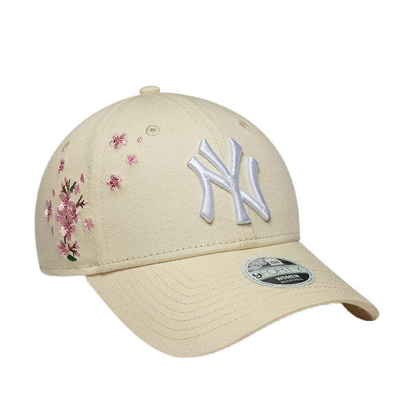 New Era 9FORTY NY Beige Floral