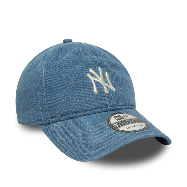 New Era 9FORTY NY Denim - blue, white | Saturday Concept