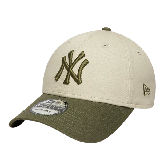 New Era 9FORTY NY Green Cream