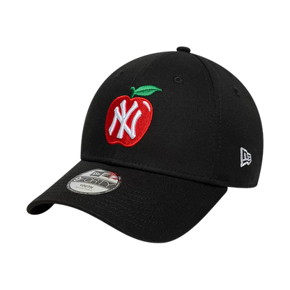 New Era 9FORTY NY Kids Apple - black, red | Saturday Concept