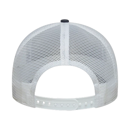 New Era LA Gun Metal Trucker - grey, white | Saturday Concept