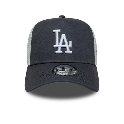 New Era LA Gun Metal Trucker - grey, white | Saturday Concept