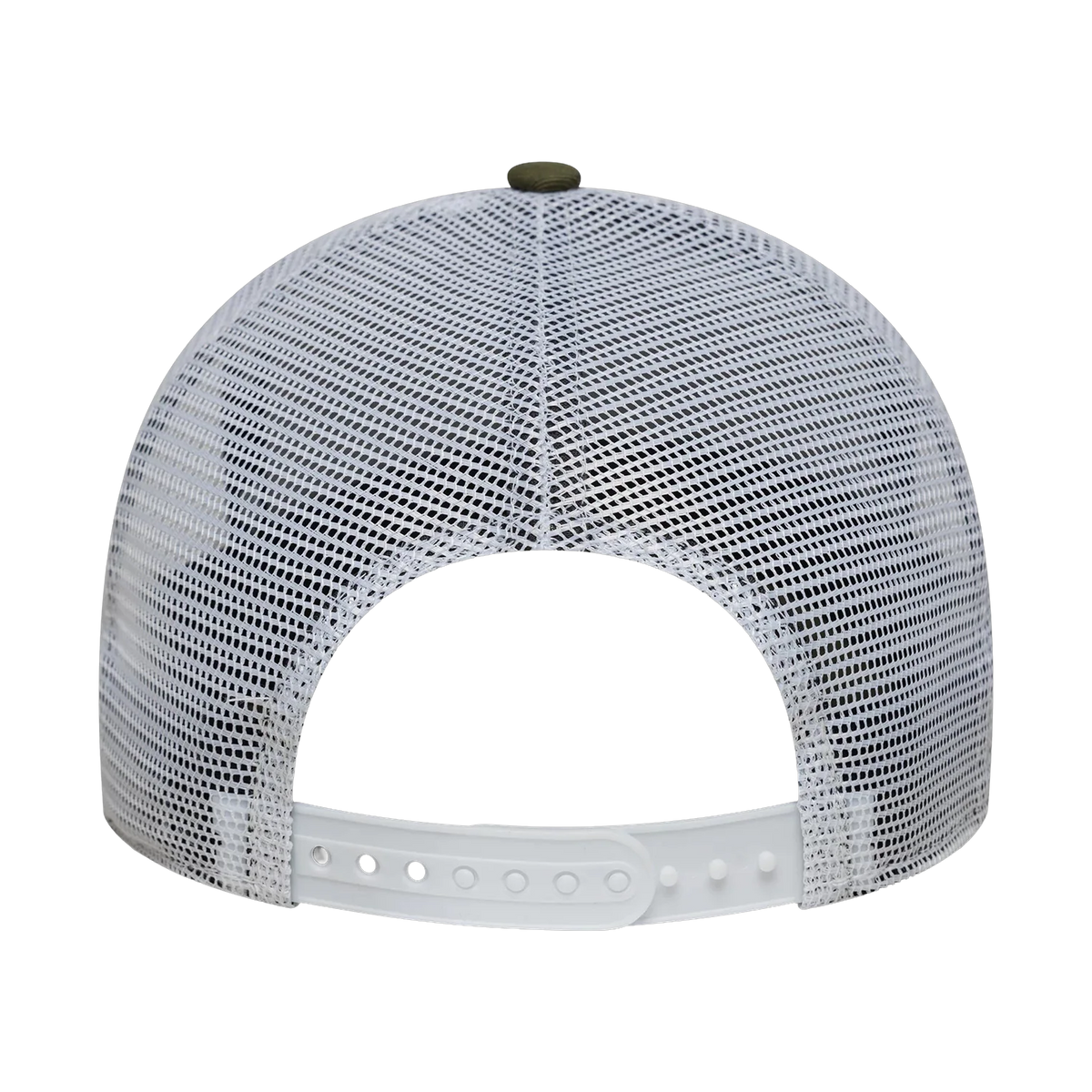 New Era NY Olive White Trucker - olive | Saturday Concept