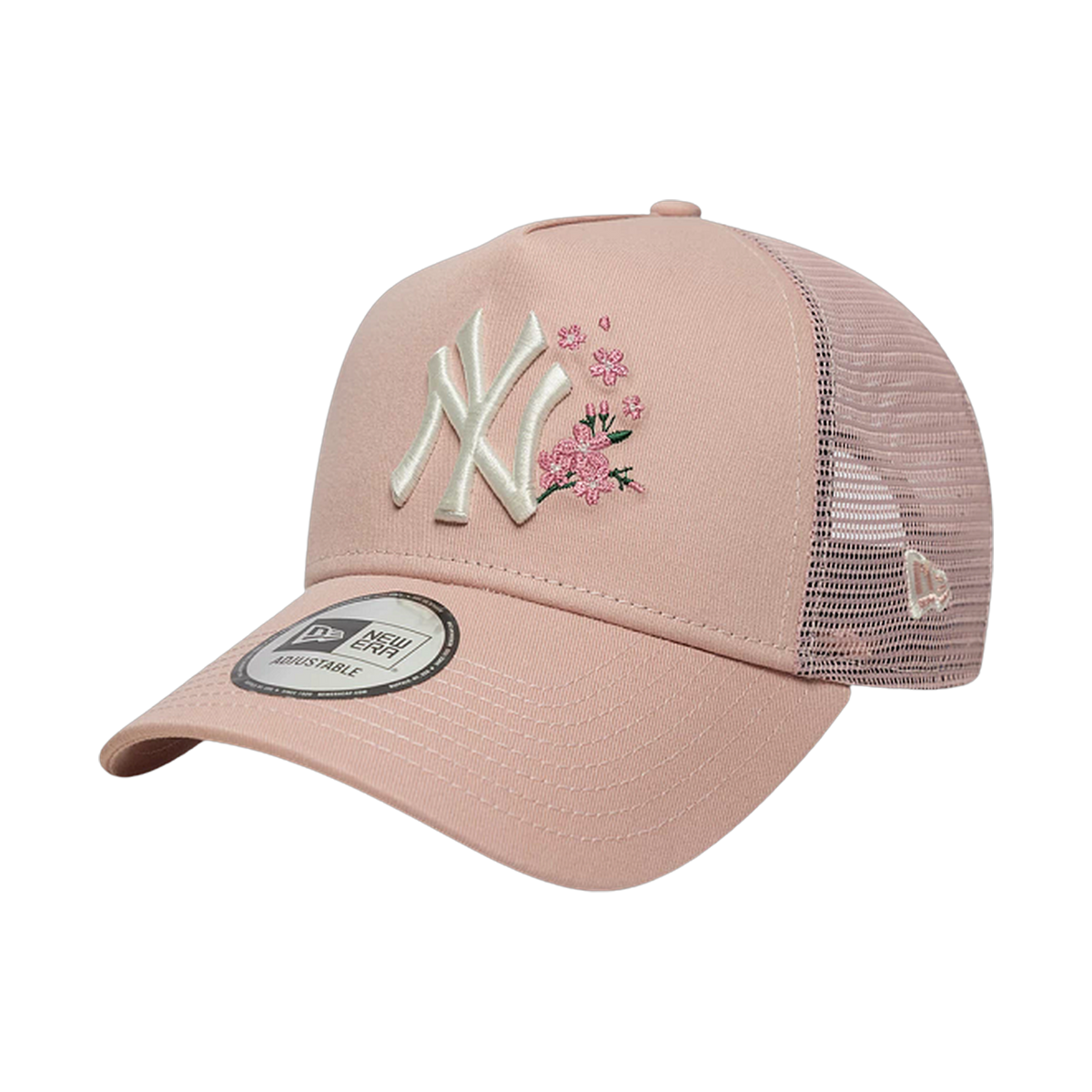 New Era NY Pink Floral Trucker - pink | Saturday Concept