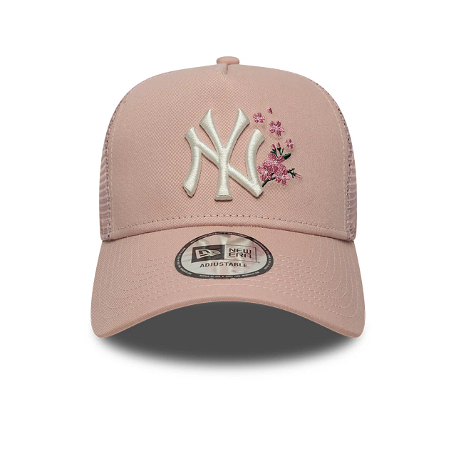 New Era NY Pink Floral Trucker - pink | Saturday Concept