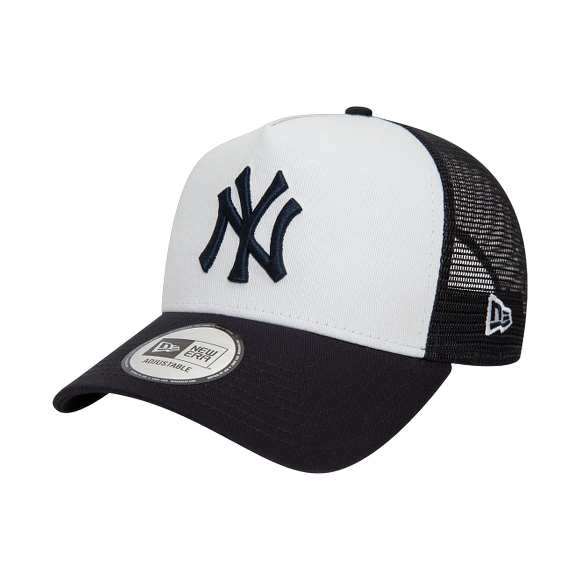 New Era NY White Black Trucker - white, black | Saturday Concept