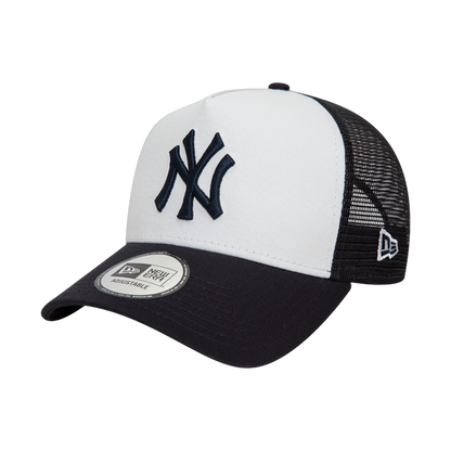 New Era NY White Black Trucker - white, black | Saturday Concept