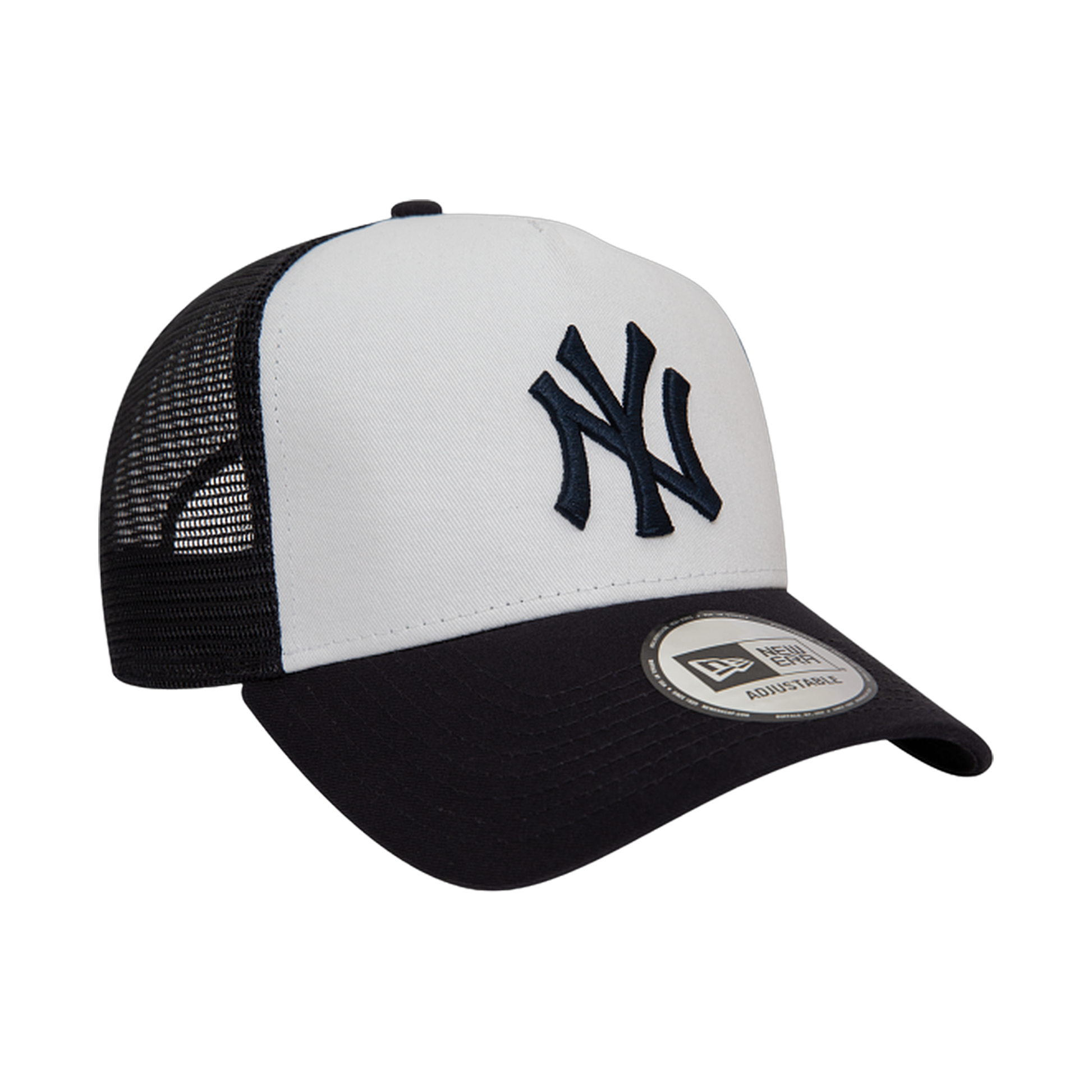 New Era NY White Black Trucker - white, black | Saturday Concept