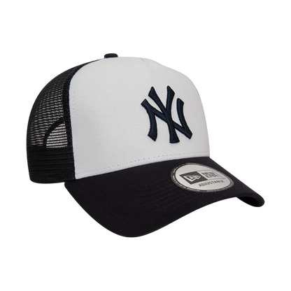 New Era NY White Black Trucker - white, black | Saturday Concept