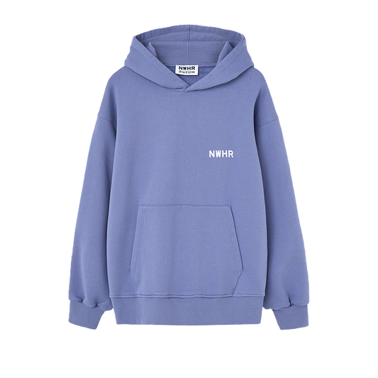 NWHR Hoodie Blue Washed