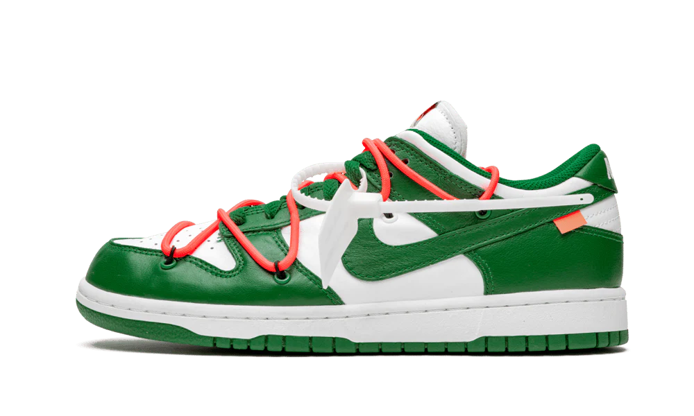 Nike Dunk Low Off White Pine Green - green, white | Saturday Concept