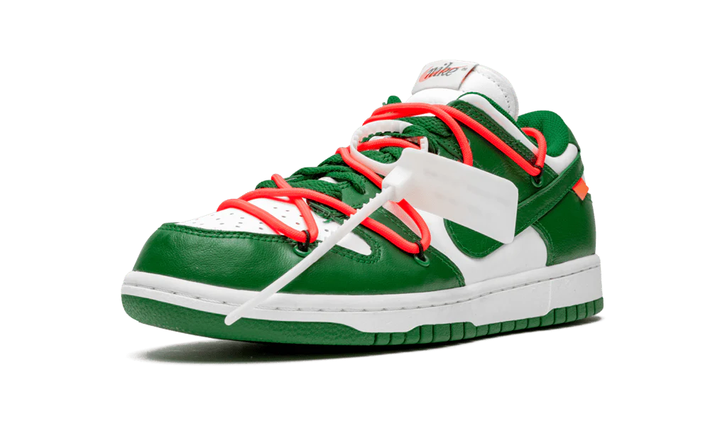 Nike Dunk Low Off White Pine Green - green, white | Saturday Concept
