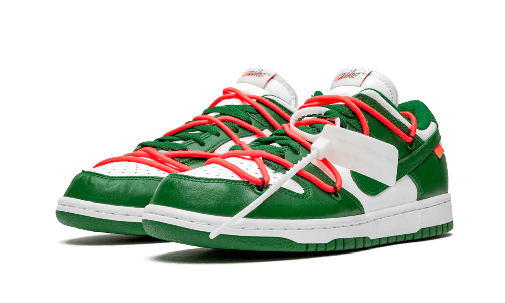 Nike Dunk Low Off White Pine Green - green, white | Saturday Concept