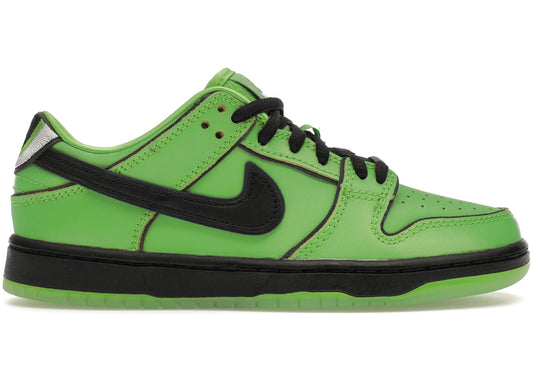 SB Dunk Low Powerpuff Buttercup Kids