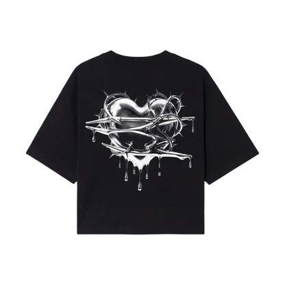 NoEmotions Broken Heart Tee Black - black | Saturday Concept