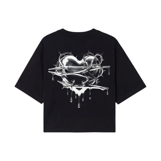 NoEmotions Broken Heart Tee Black - black | Saturday Concept
