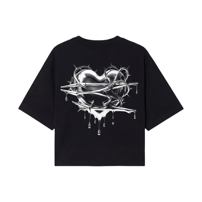 NoEmotions Broken Heart Tee Black - black | Saturday Concept