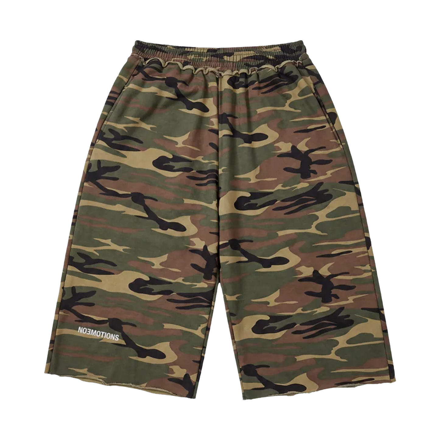NoEmotions Camo Cottom Jorts | Saturday Concept