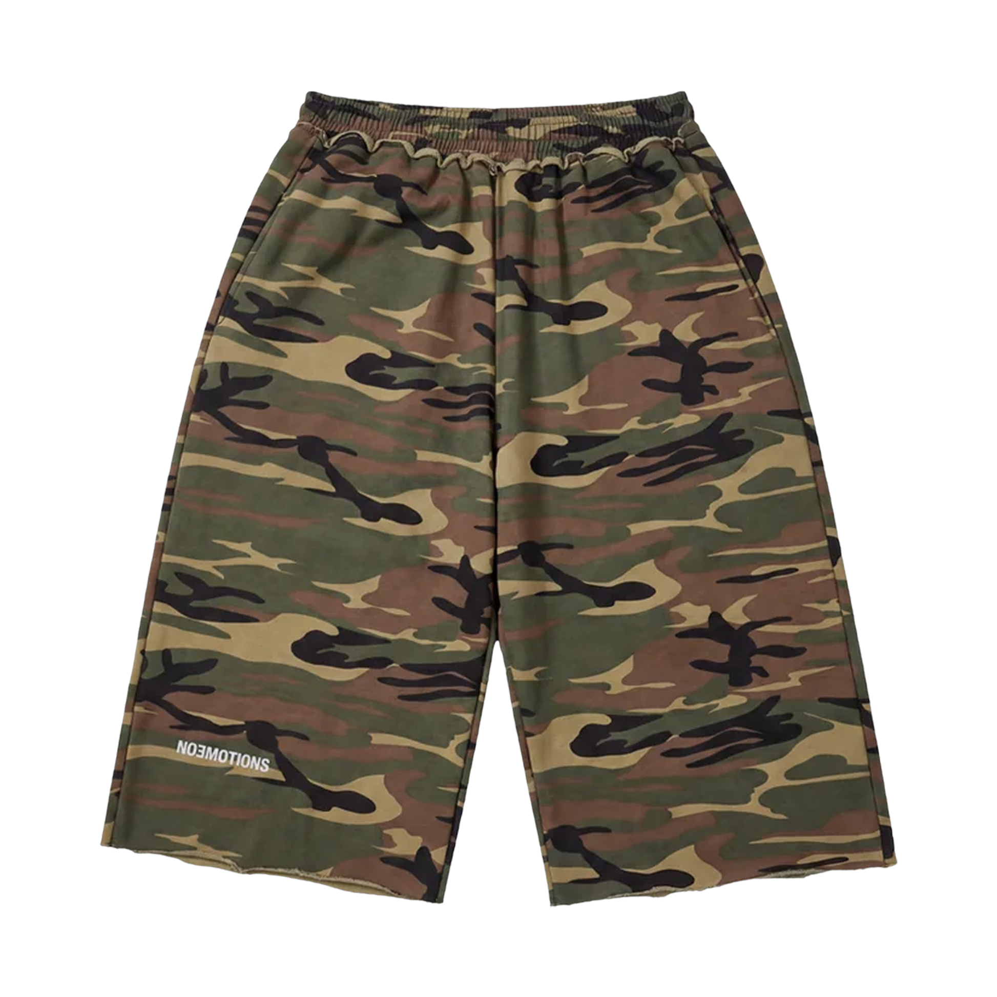 NoEmotions Camo Cottom Jorts | Saturday Concept