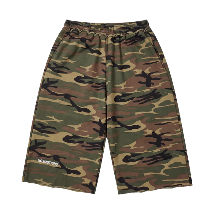 NoEmotions Camo Cottom Jorts
