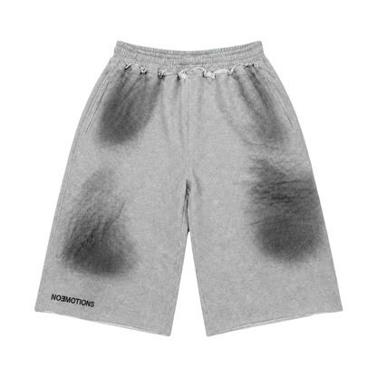 NoEmotions Dirty Cottom Jorts Grey - grey | Saturday Concept